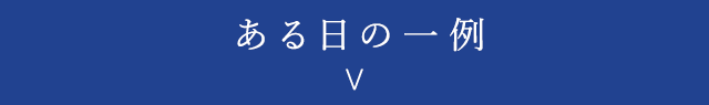 ある日の一例